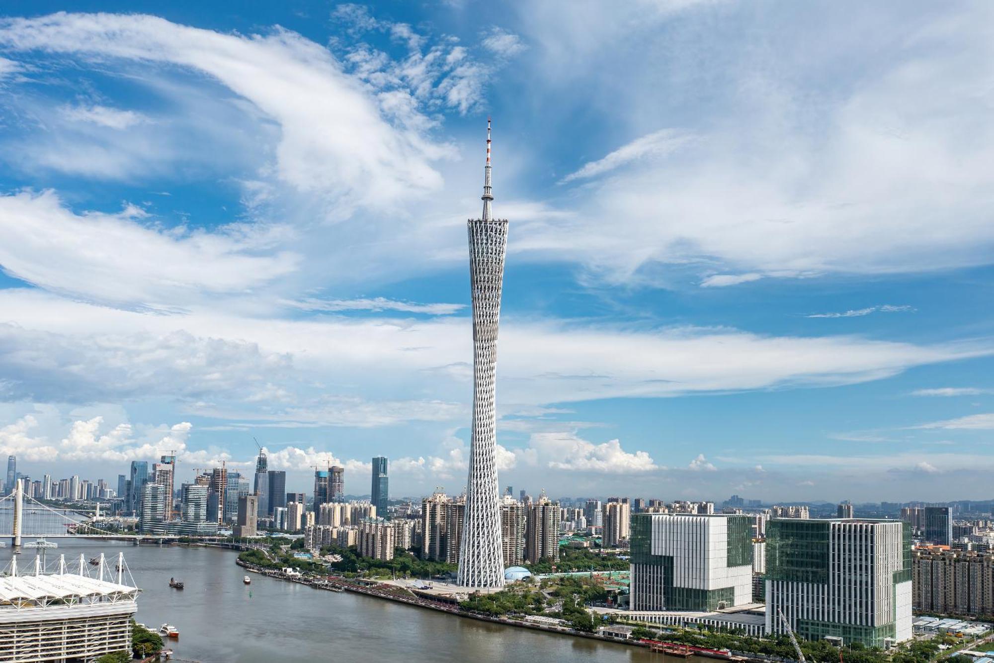 Yun Jin City View Hotel - Guangzhou Taikoo Hui Zhujiang New Town Tianhe Sports Center 외부 사진