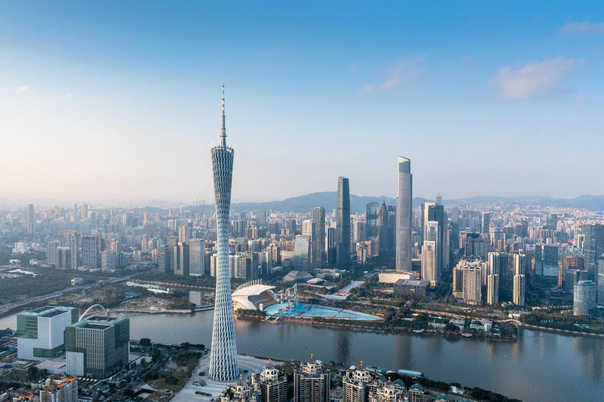 Yun Jin City View Hotel - Guangzhou Taikoo Hui Zhujiang New Town Tianhe Sports Center 외부 사진
