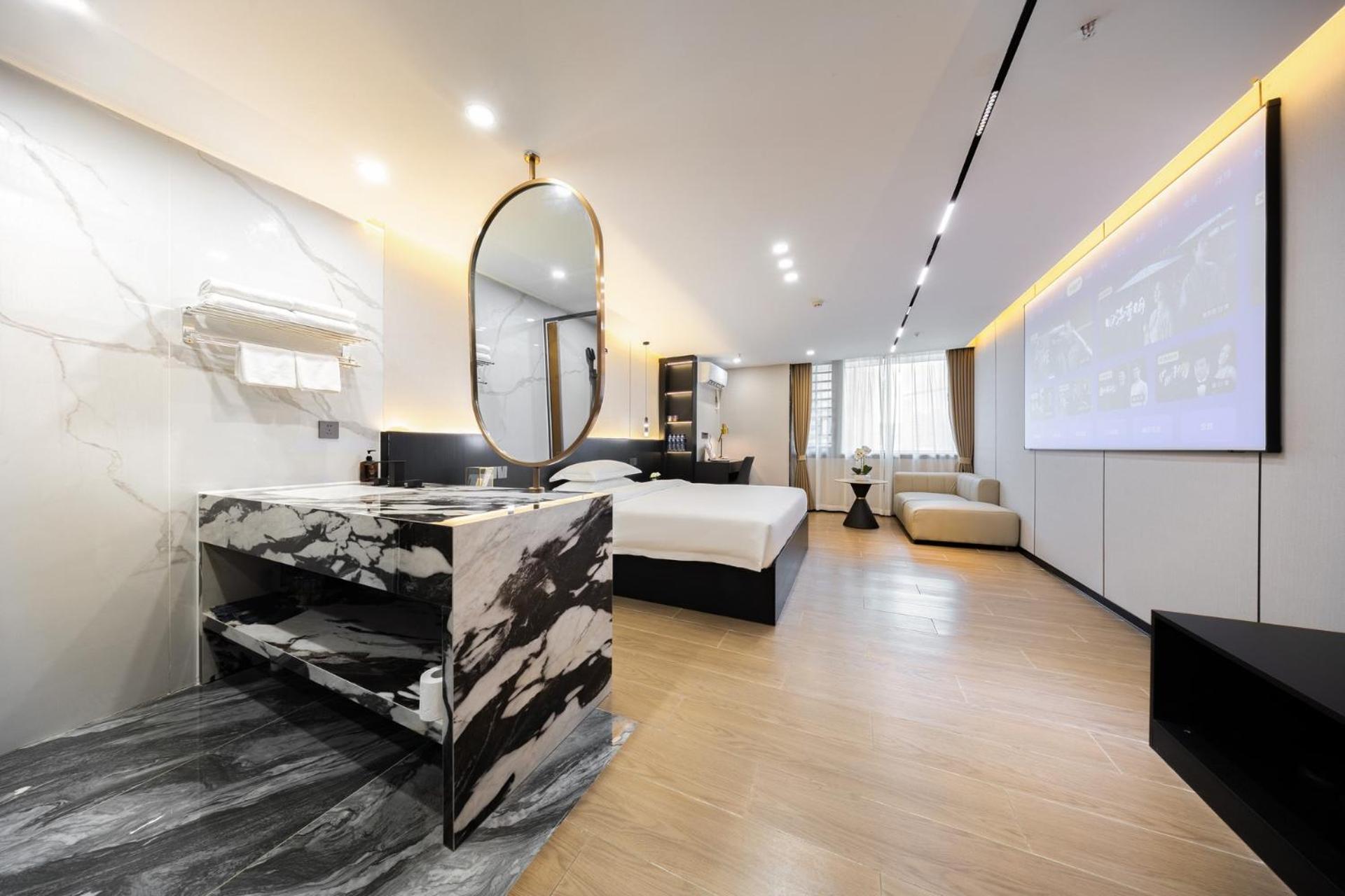 Yun Jin City View Hotel - Guangzhou Taikoo Hui Zhujiang New Town Tianhe Sports Center 외부 사진