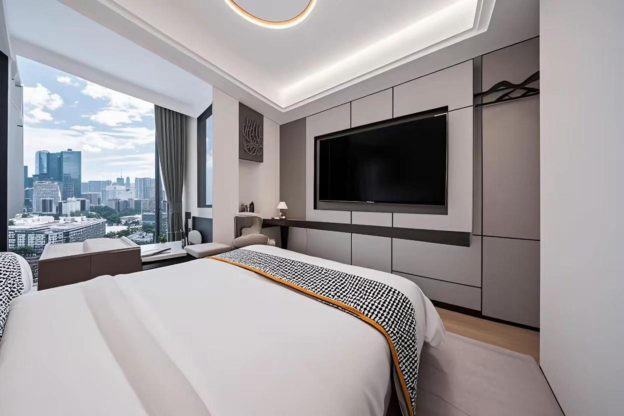 Yun Jin City View Hotel - Guangzhou Taikoo Hui Zhujiang New Town Tianhe Sports Center 외부 사진