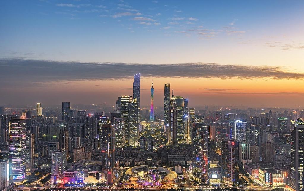Yun Jin City View Hotel - Guangzhou Taikoo Hui Zhujiang New Town Tianhe Sports Center 외부 사진