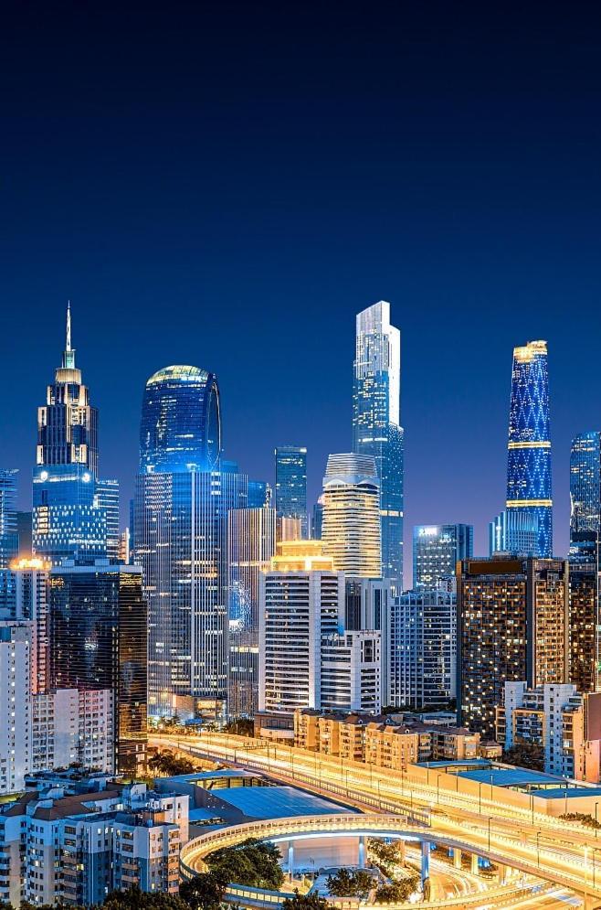 Yun Jin City View Hotel - Guangzhou Taikoo Hui Zhujiang New Town Tianhe Sports Center 외부 사진
